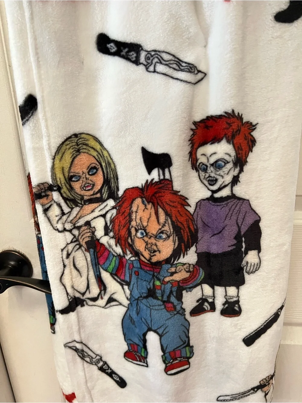 Chucky Plush Throw Blanket